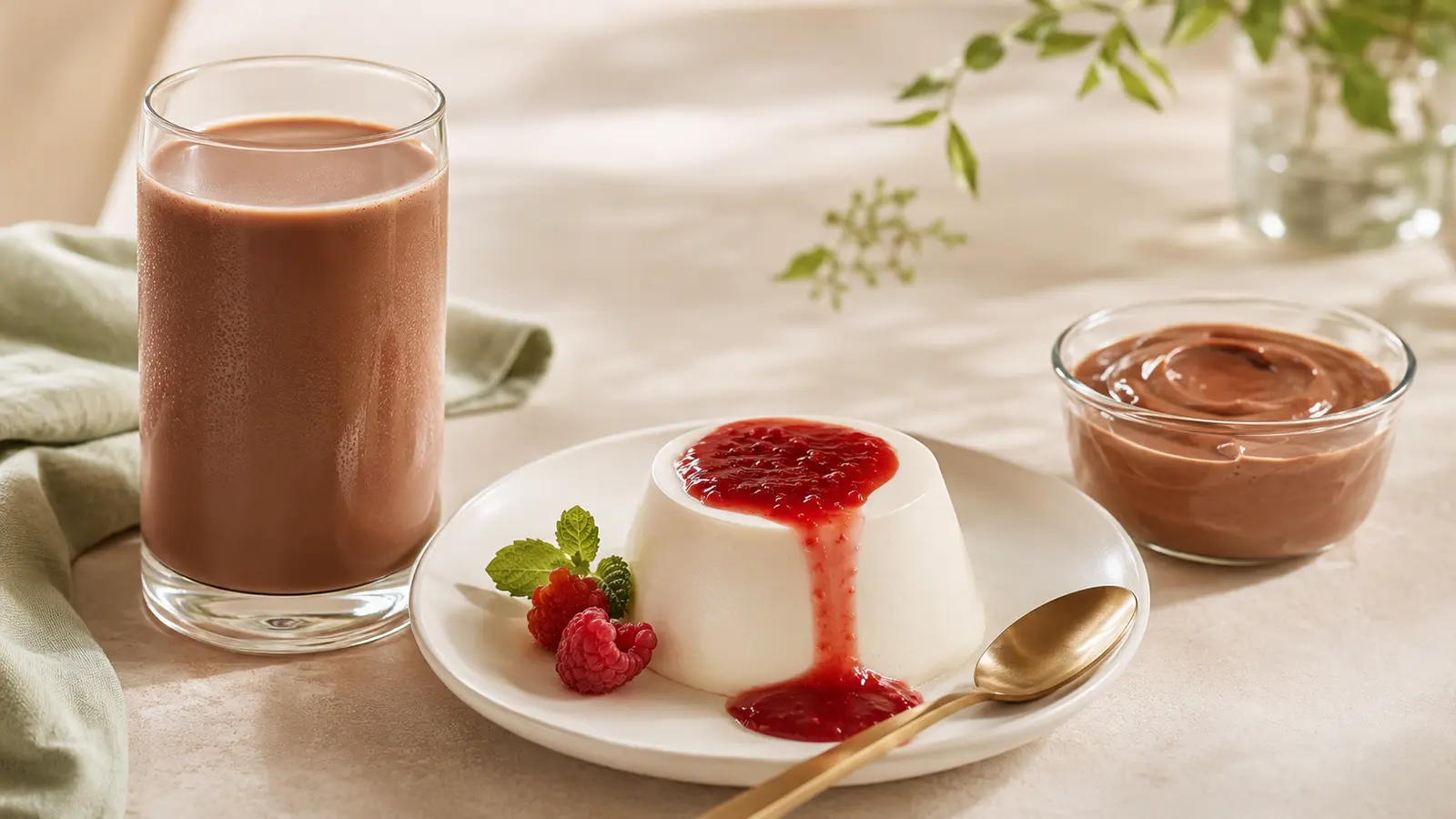 Chocolate milk and dairy-dessert applications for carrageenan